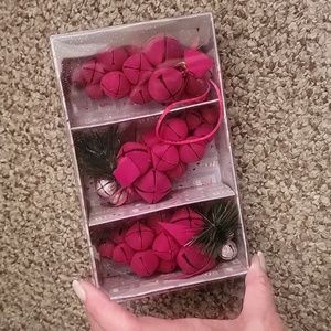 Set of 3 Christmas bells ornaments